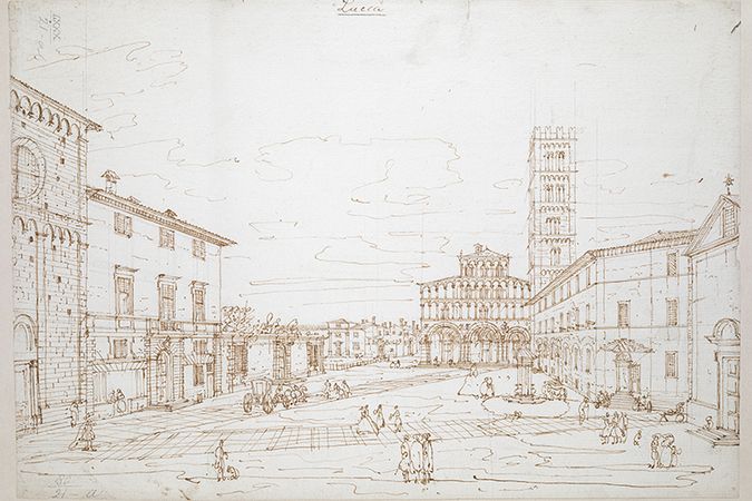 Piazza San Martino mit der Kathedrale, Lucca