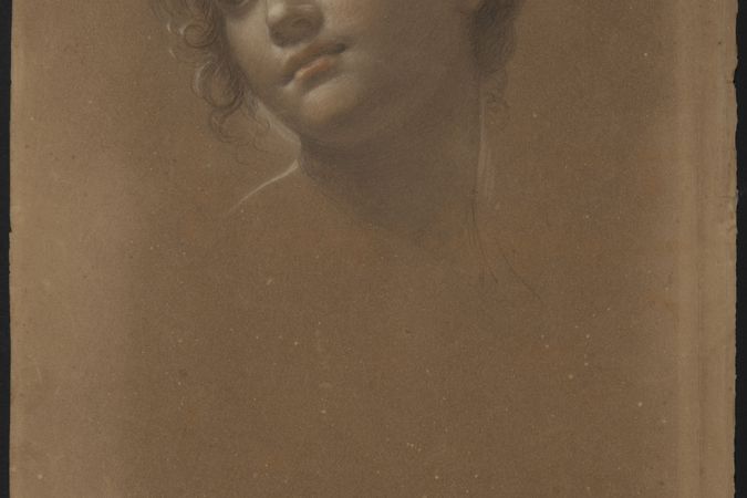 Head of a woman in profile