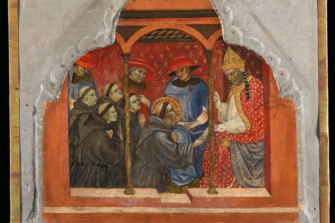 Tablette prédelle San Francesco al Prato