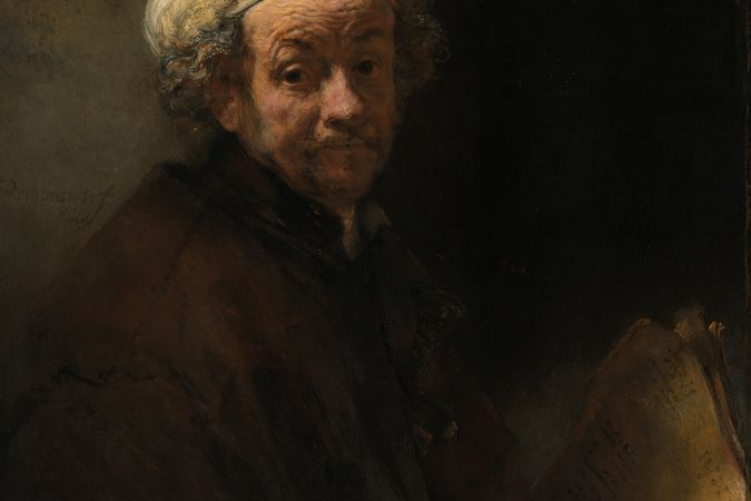 Self-portrait as Saint Paul