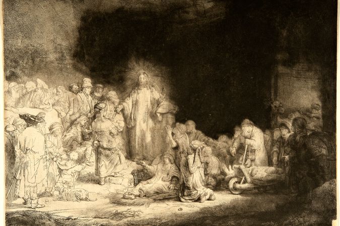 Christ healing the sick