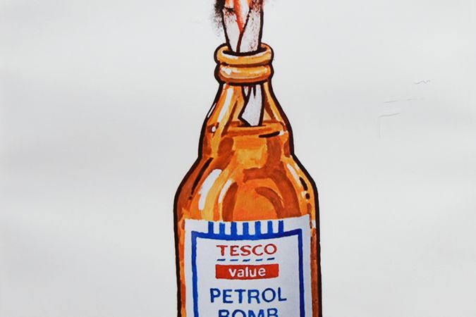 Tesco-Benzinbombe