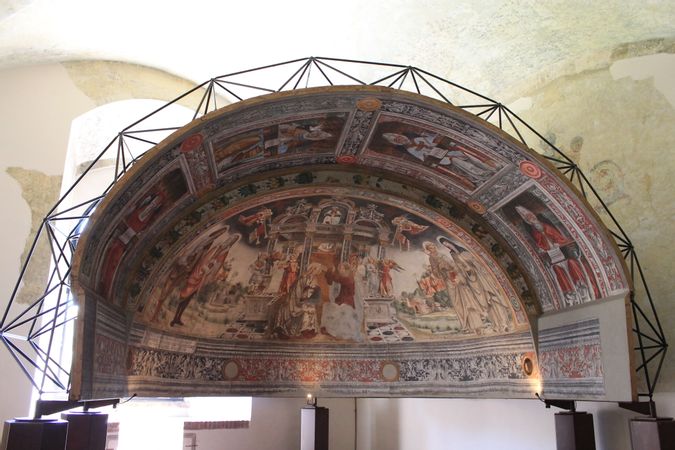 Affresco absidale di Sant'Agata al Monte