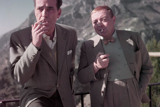 Humphrey Bogart und Peter Lorre