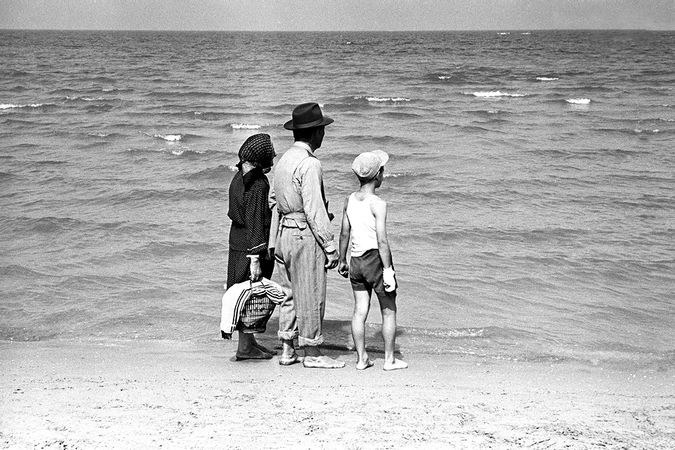 La première fois à la mer