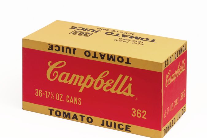Caja de jugo de tomate Campbell's
