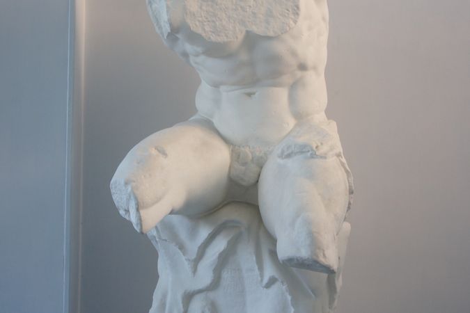 Abguss des Torsos, sog Belvedere-Torso