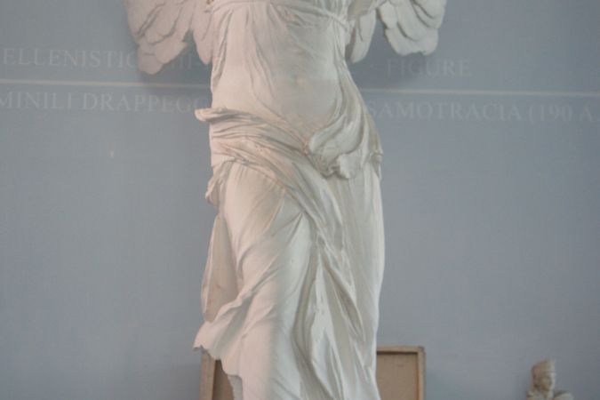 Abguss der Statue, Nike von Samothrake