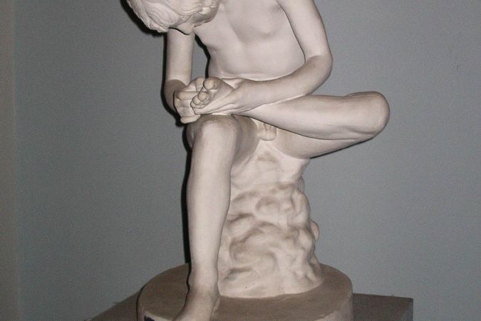 Abguss der Statue, Spinario
