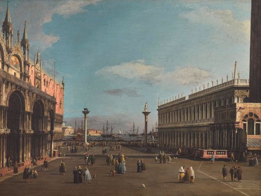 Piazzetta San Marco avec la Loggetta et la Bibliothèque