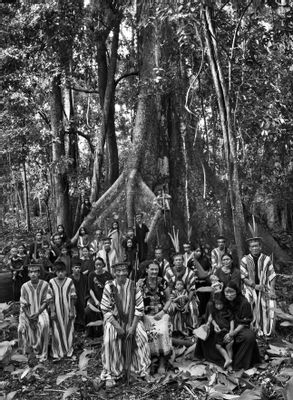 Ashaninka-Familie. Bundesstaat Acre, Brasilien