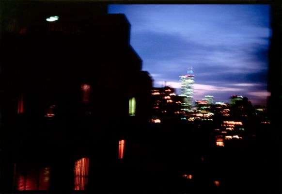 Night Vision from my Apartment of World Trade Center
