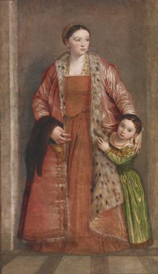 Ritratto di Livia Thiene con sua figlia Deidamia