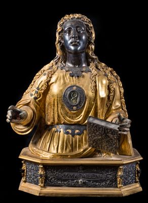 Busto relicario de Santa María Magdalena