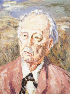 Portrait of Frank Lloyd Wright