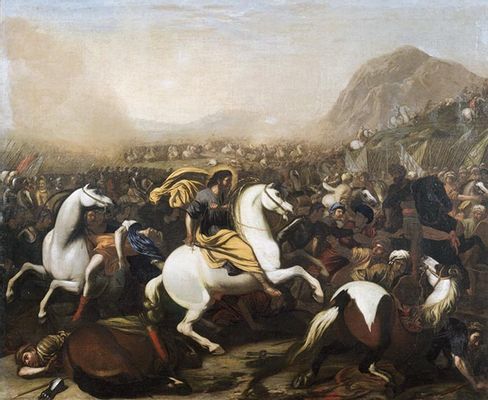 San Giacomo at the Battle of Cavijo
