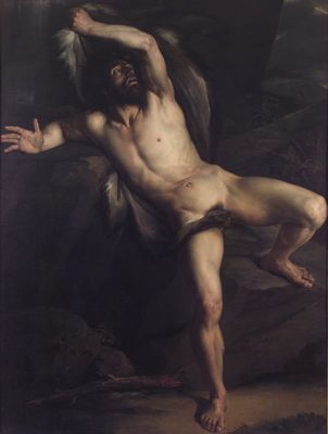 Cain after the killing of his brother