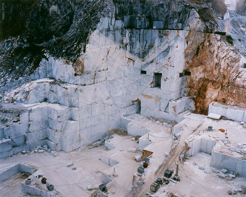 Carrara-Marmorsteinbrüche Nr. 4, Carrara, Italien