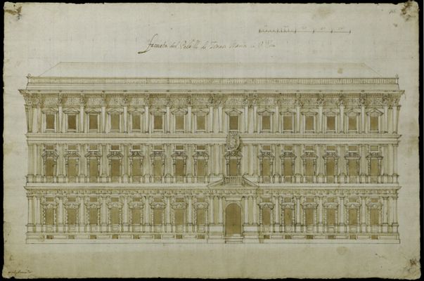 Fachada del palacio de Tommaso Marino hacia Piazza San Fedele