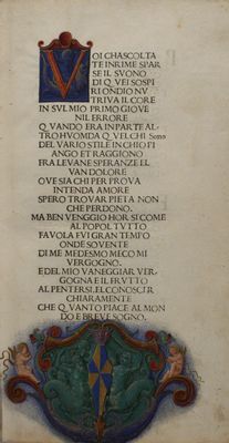 Canzoniere y triunfos de Francesco Petrarca