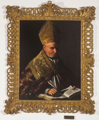 Sant'Agostino am Schreibtisch