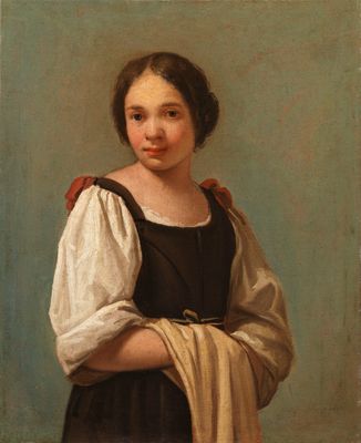 Young peasant woman