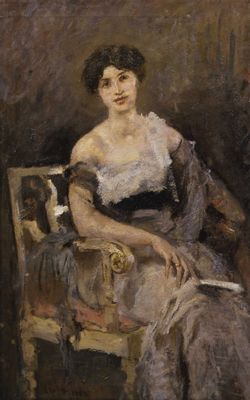 Portrait of Maria Galli Frisia