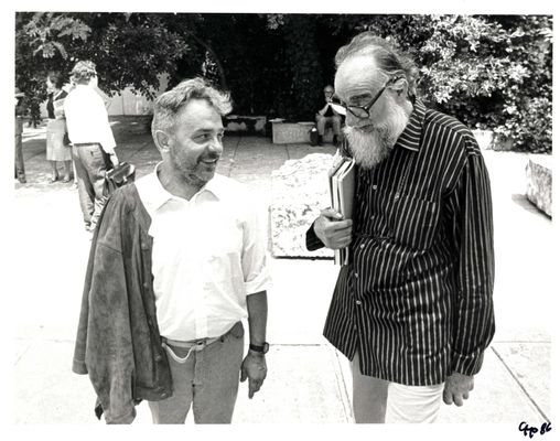 Arnulf Rainer y Emilio Vedova en la XLII Bienal de Venecia