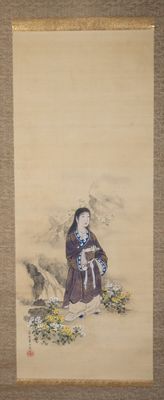 Kikujidō in esilio tra i crisantemi