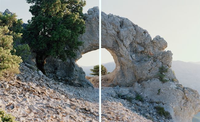 Arco in roccia calcarea