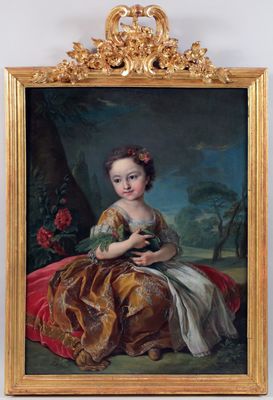 Portrait de Maria Luisa Gabriella de Savoie enfant