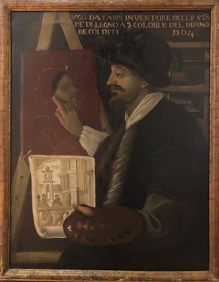 Portrait of Ugo da Carpi