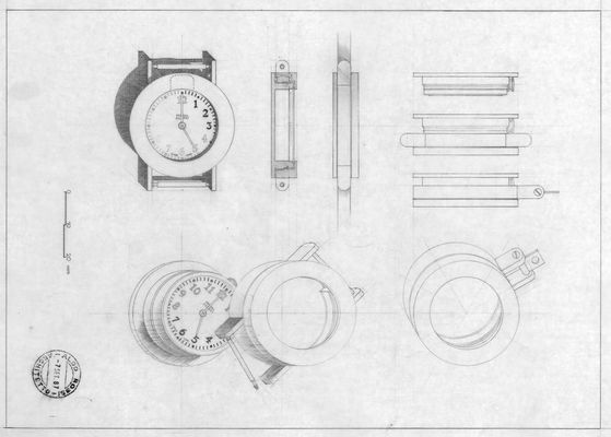 Étude pour montre-bracelet Momento