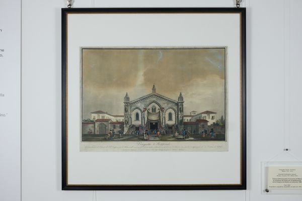 Kirche der Unbefleckten Empfängnis von Mailand anlässlich des Triduums zur Seligsprechung von Fra Crispino da Viterbo im September 1809