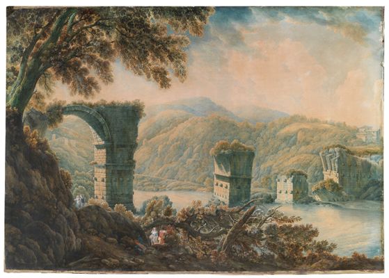 Le pont d'Auguste à Narni