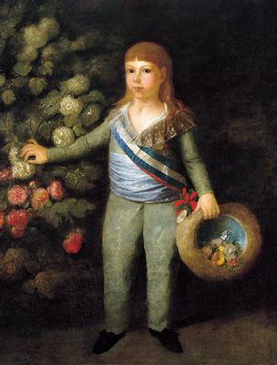 Portrait de l'enfant Francisco de Paula