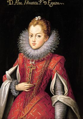 Portrait de l'Infante Anne d'Autriche