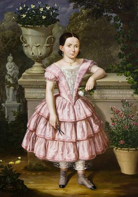 Porträt von María Concepción Montaner und Vega-Verdugo