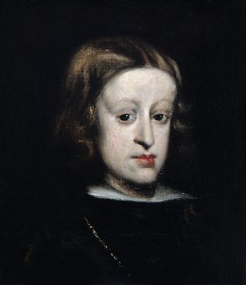 Portrait of Carlos II of Spain Child