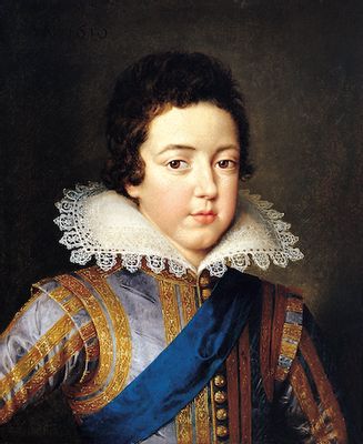 Retrato de Luis XIII Delfín de Francia 