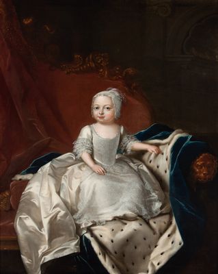 Porträt von Caroline Matilda von Wales