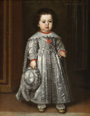 Retrato de Cosimo de Medici III a la edad de un año