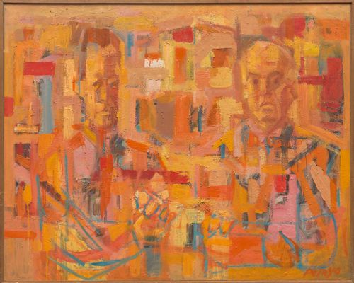 Portrait of Albert Camus and Jean Grenier