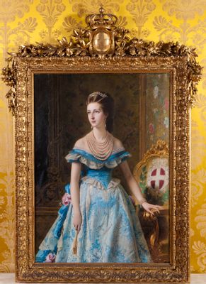 Portrait of Margherita of Savoy