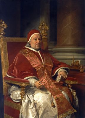 Porträt von Clemens XIII