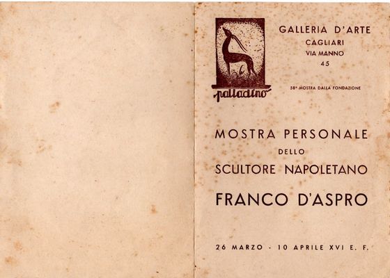 First personal catalog in Cagliari