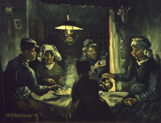 The potato eaters