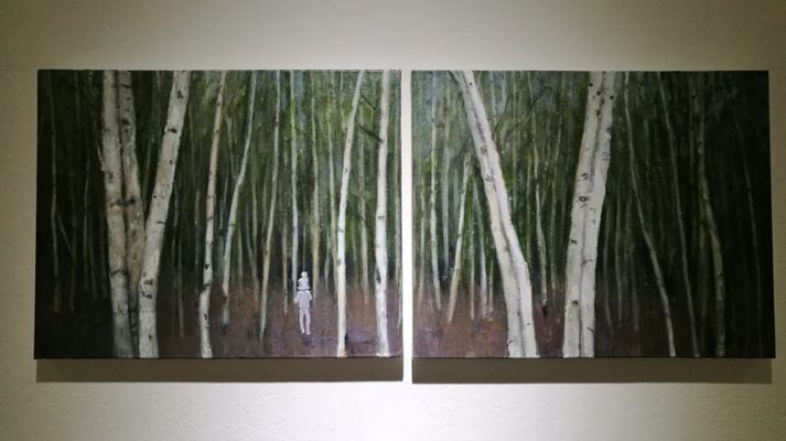 Birch forest