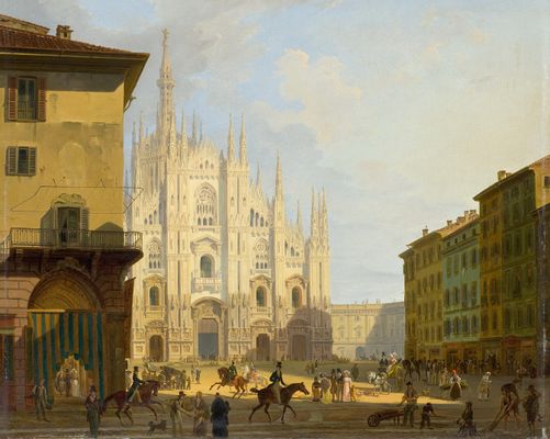 Plaza del Duomo, Milán