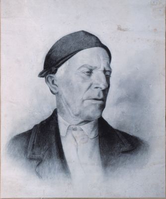 Retrato de Ceferino Pallás (tío de Pablo Gargallo)